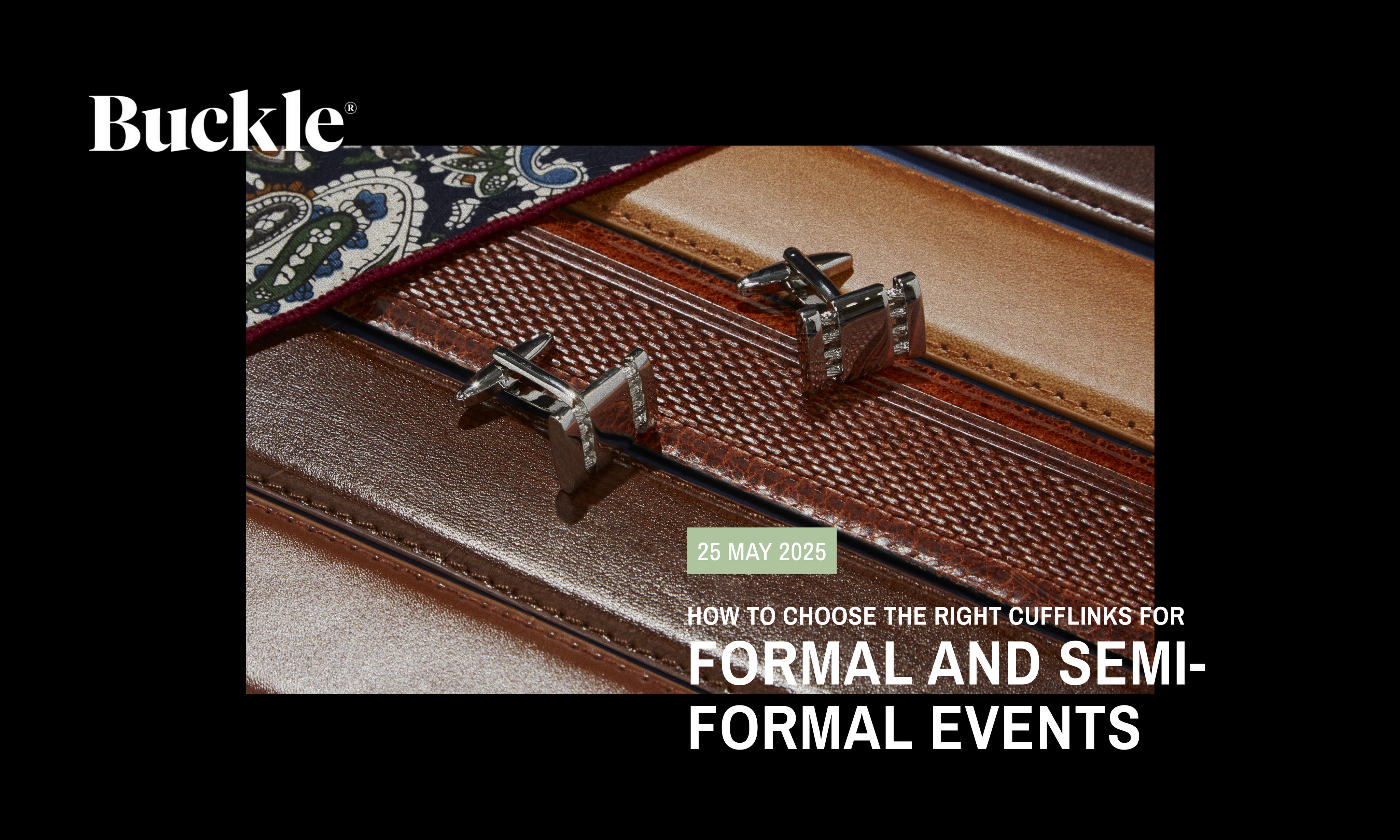 How to Choose the Right Cufflinks for Formal and Semi-Formal Events