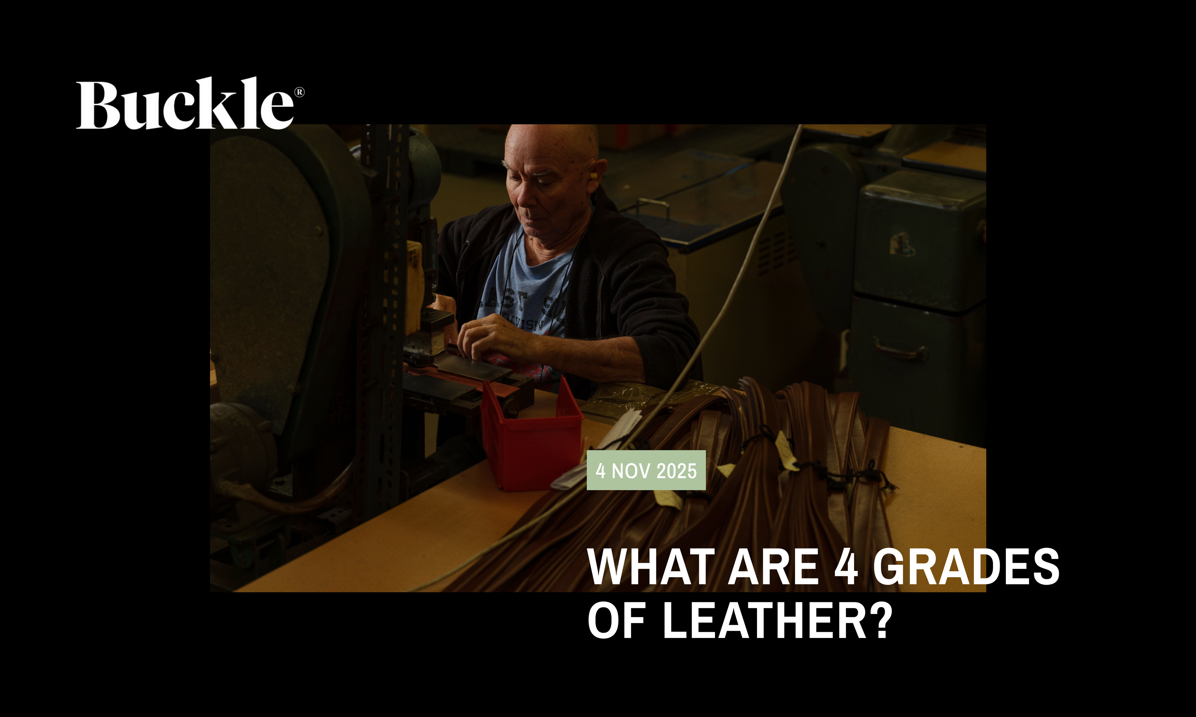 What Are the 4 Grades of Leather?