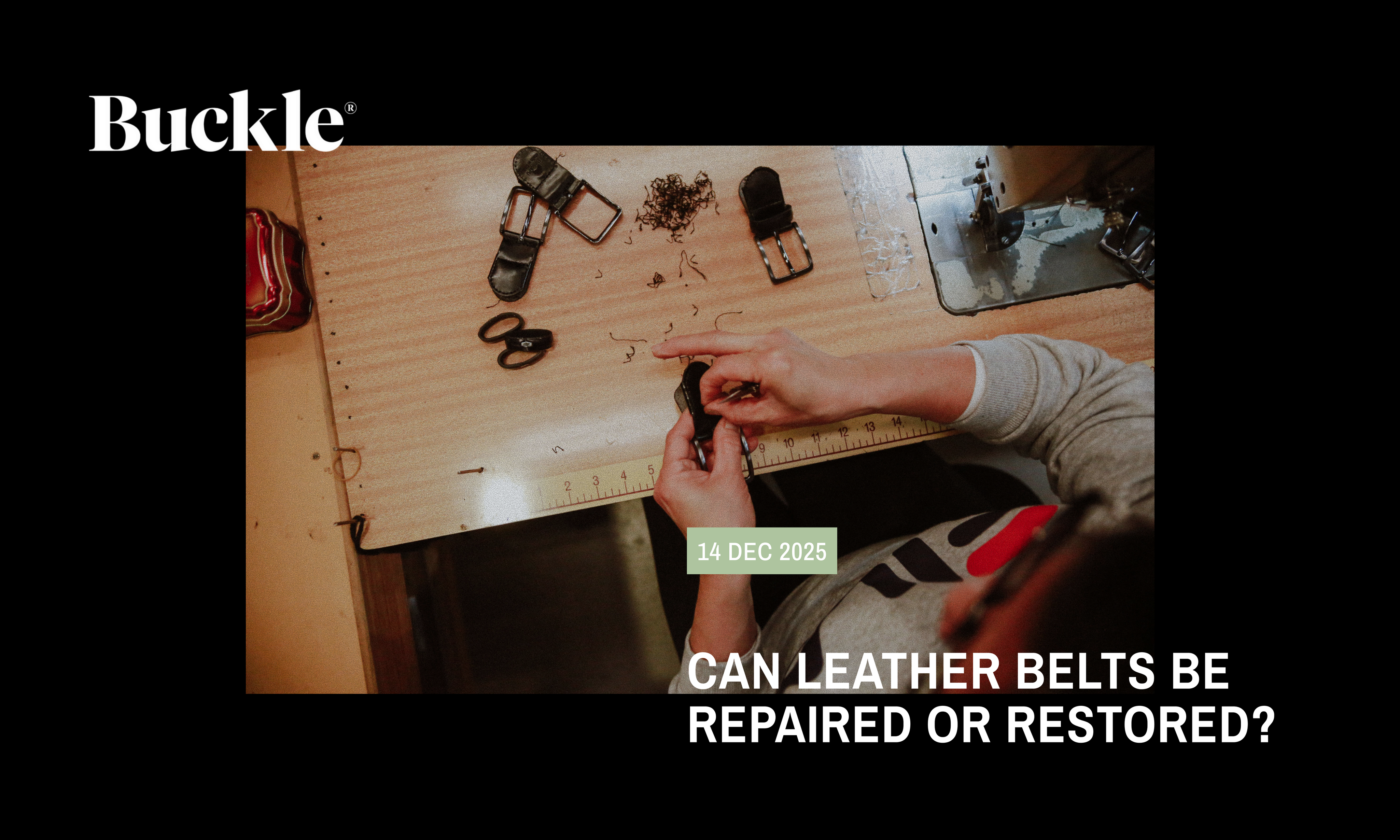 Can Leather Belts Be Repaired or Restored?
