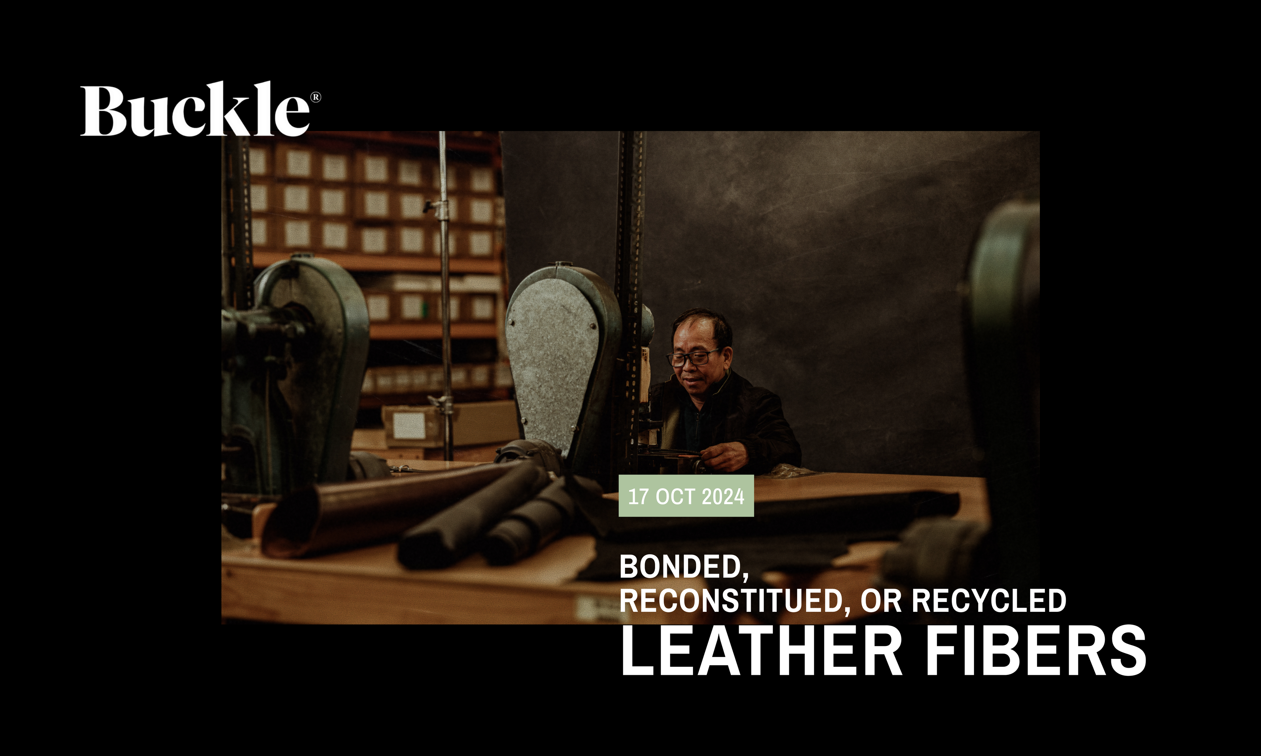Bonded, Reconstituted, or Recycled Leather Fibers