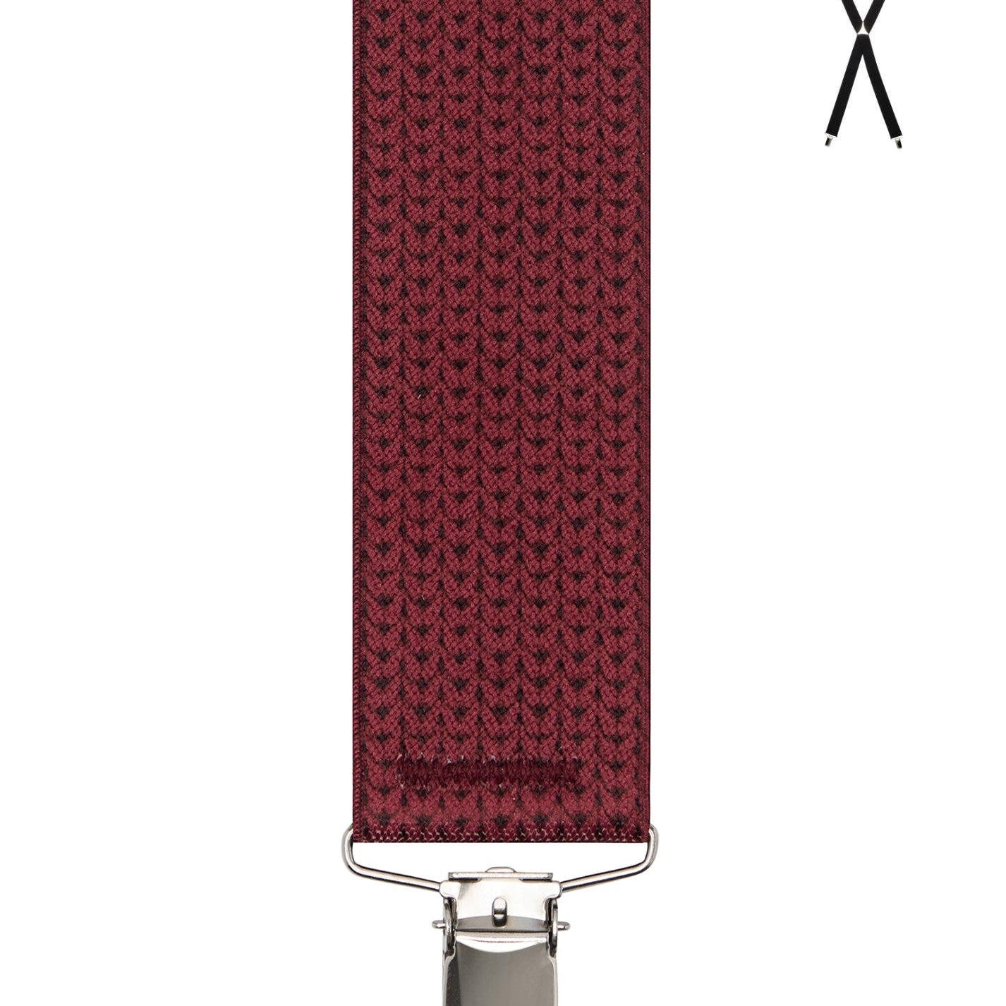 Solid Colour Braces, Nickel Clips