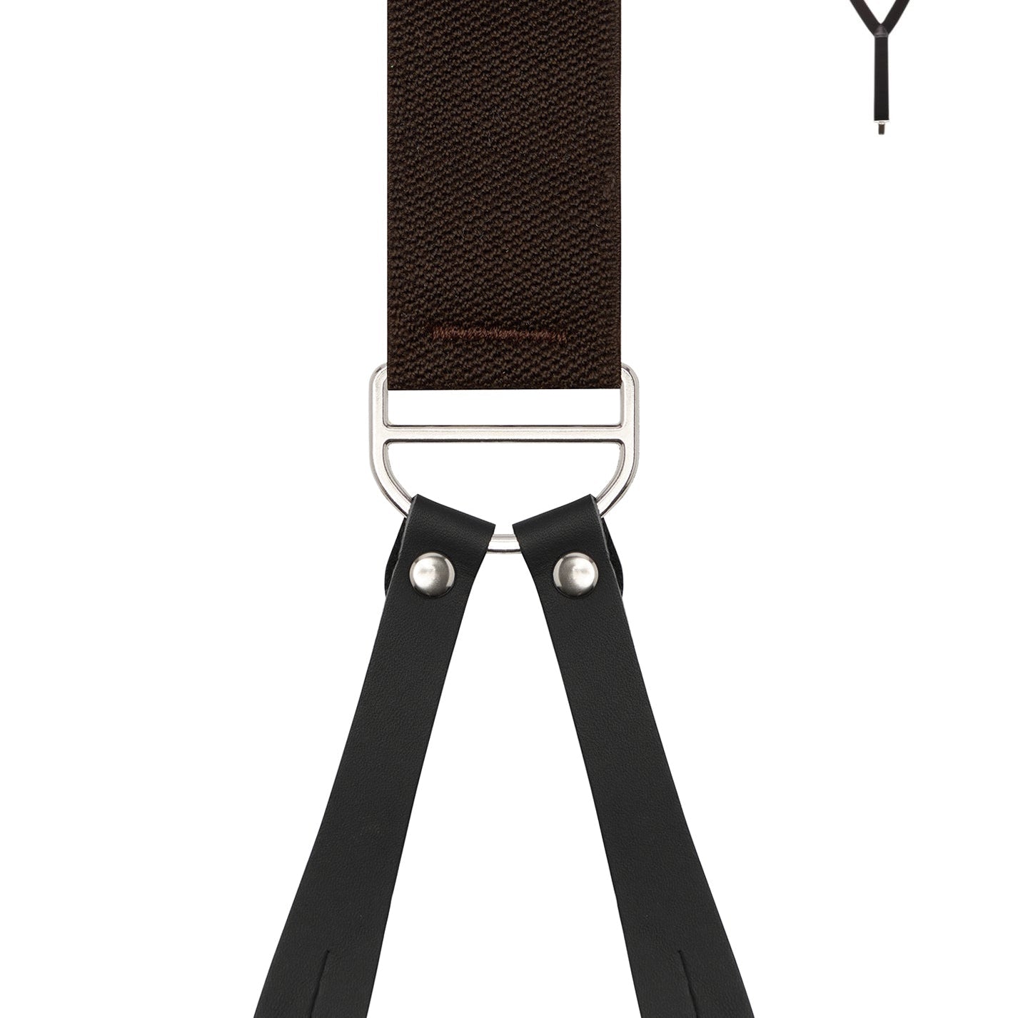 Solid Colour Braces, Leather Button Ends
