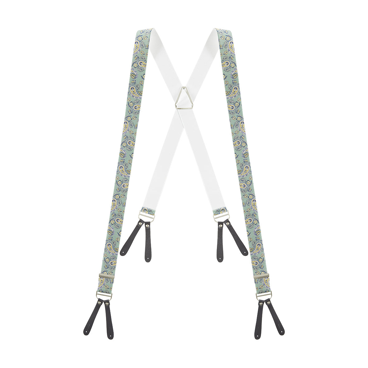 X Back Leather Ends