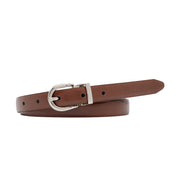 AVON. Reversible. Split Cowhide Leather Belt.
