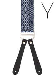 VERDURE. Suspenders. Leather Ends.