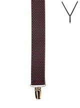 BRACES. Jacquard Print. 35mm width. Nickel Clips.