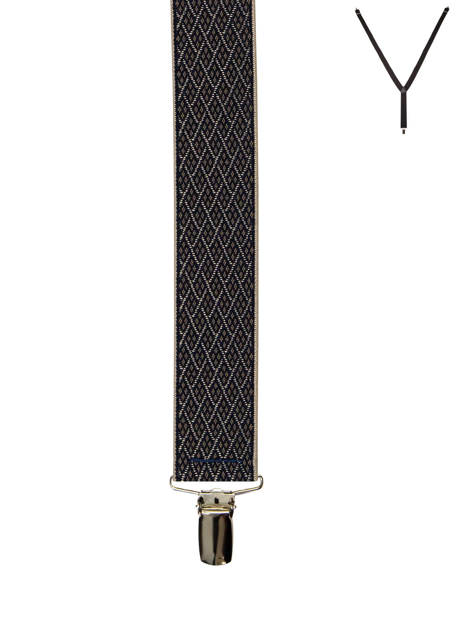 DIAMOND. Suspenders. Nickel Clips.