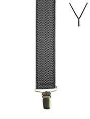 CHEVRON. Suspenders. Nickel Clips.
