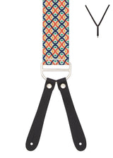 DOUBLE ARCH. Suspenders. Leather Ends.
