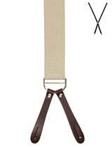SOLID COLOUR. Suspenders. Leather Ends.