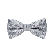 CARBON. Bow Tie & Pocket Square Set.