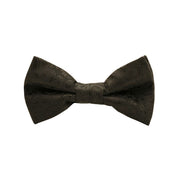 MONOTONE PAISLEY. Bow Tie & Pocket Square Set.