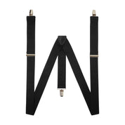 BRACES. Plain. 35mm width. Nickel Clips.