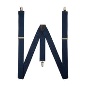 BRACES. Plain. 35mm width. Nickel Clips.