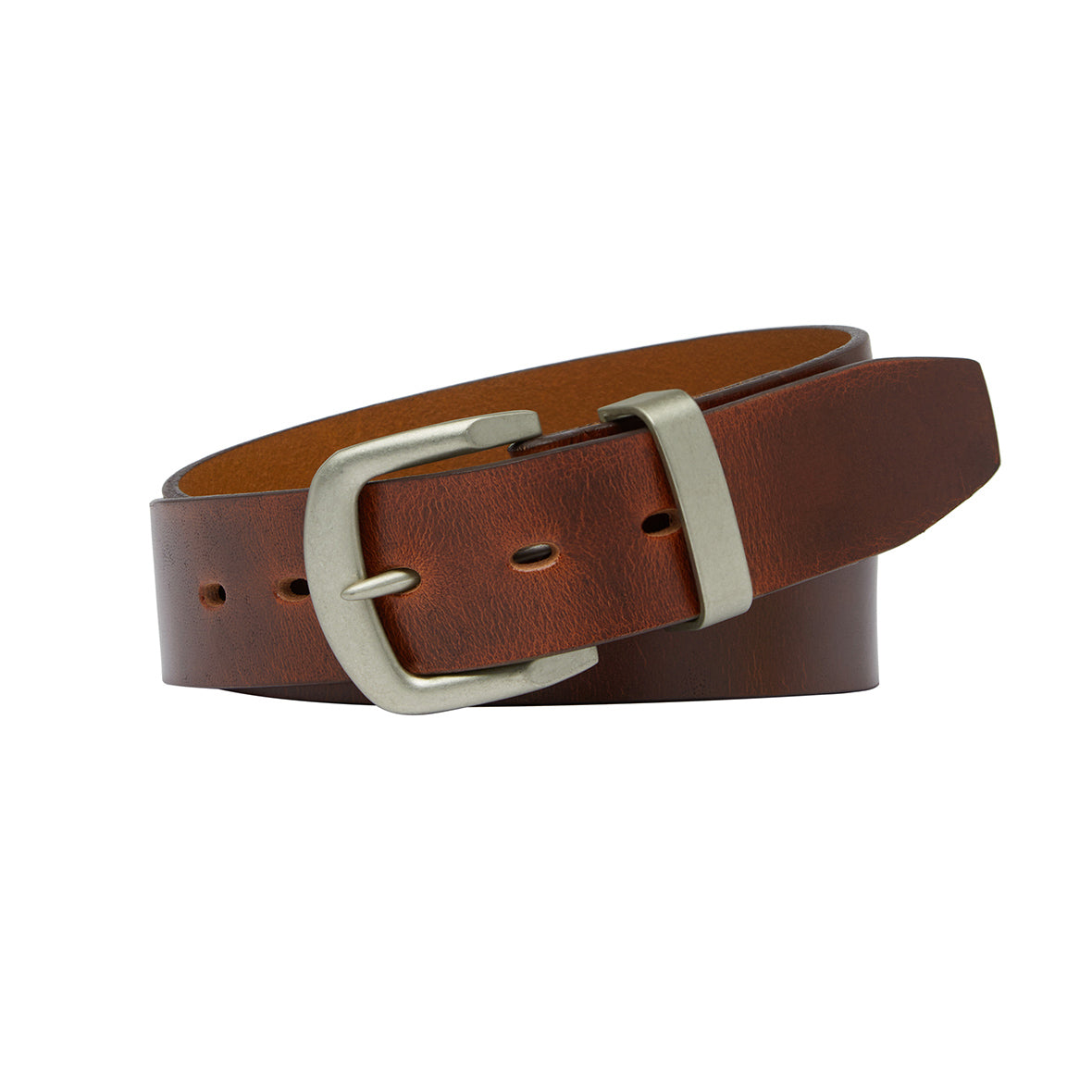 BRONCO. Full Grain Natural Leather Belt. 38mm width.