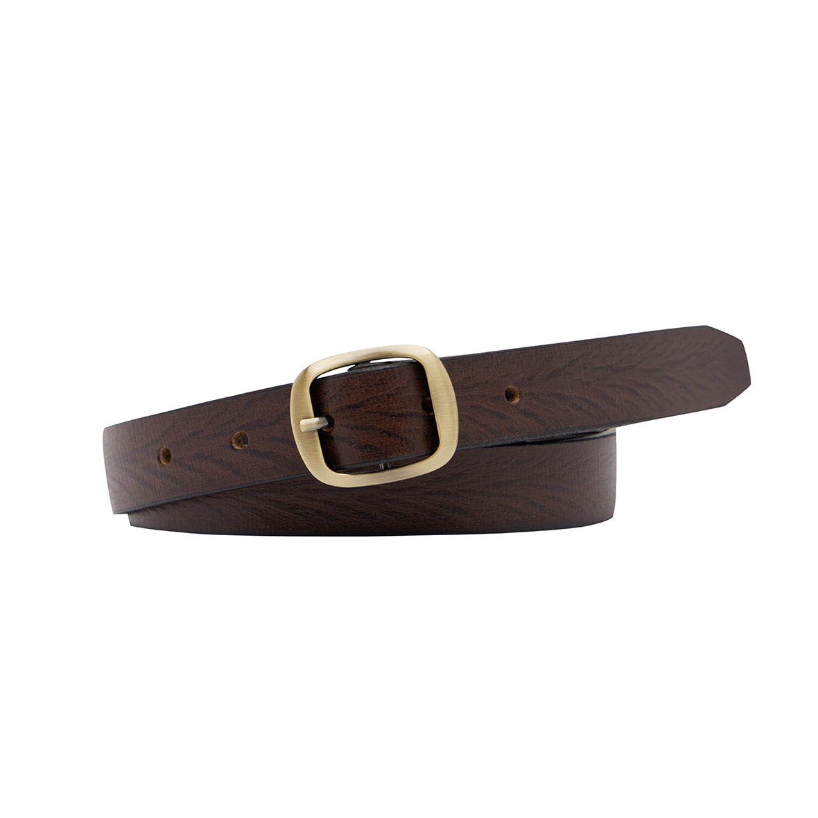 BRONTE. Full Grain Vintage Leather Belt.