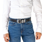 BRUMBY. Full Grain Natural Leather Belt. 38mm width.