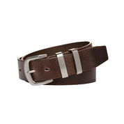 BRUMBY. Full Grain Natural Leather Belt. 38mm width.