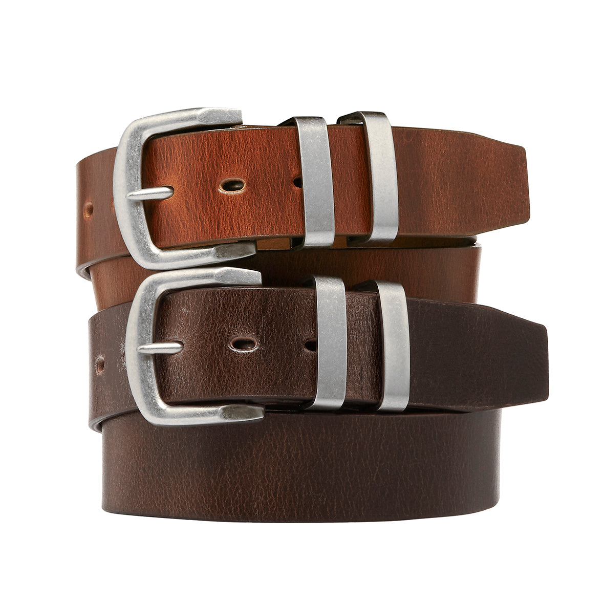 BRUMBY. Full Grain Natural Leather Belt. 38mm width.