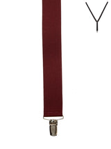 SOLID COLOUR. Suspenders. Nickel Clips.