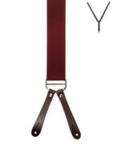 SOLID COLOUR. Suspenders. Leather Ends.