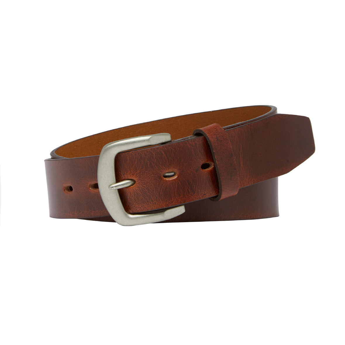 BUSHMAN. Full Grain Natural Leather Belt. 38mm width.