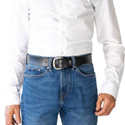 BYRON. Full Grain Natural Leather Belt.