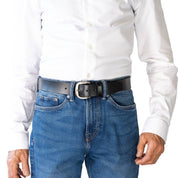 BYRON. Full Grain Natural Leather Belt.