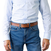 CALLUM. Full Grain Vintage Leather Belt.