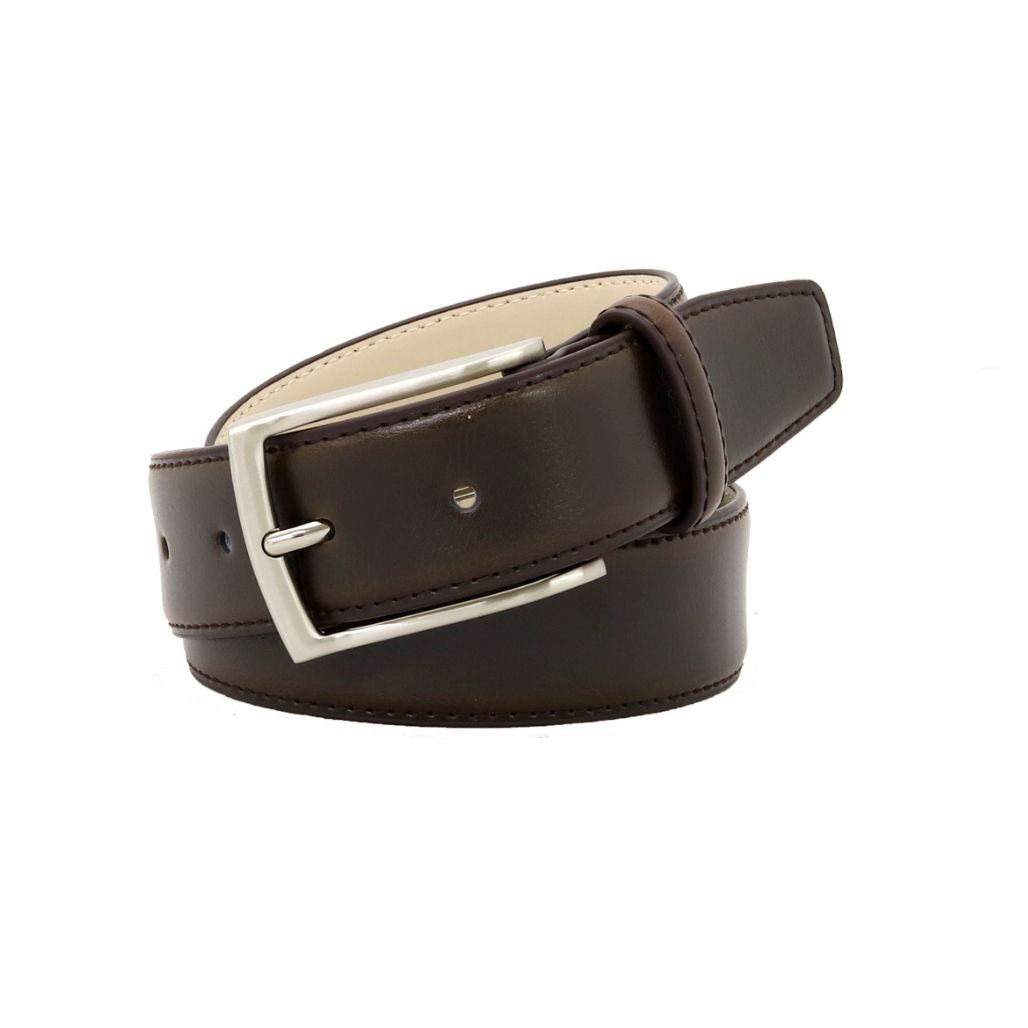 CASABLANCA. Classic Leather Belt. 35mm width.