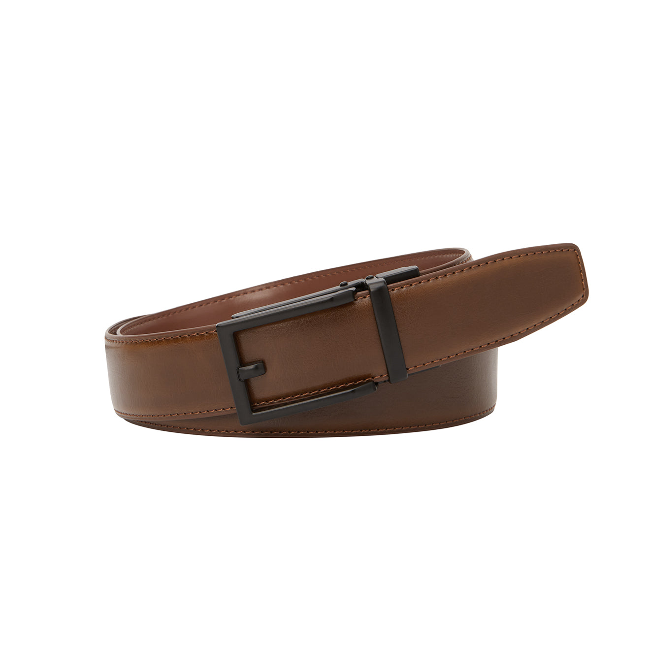 CLARKE. AutoLock. Split Cowhide Leather Belt.