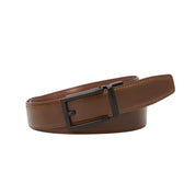 CLARKE Tan. Auto Leather Belt. 35mm width.