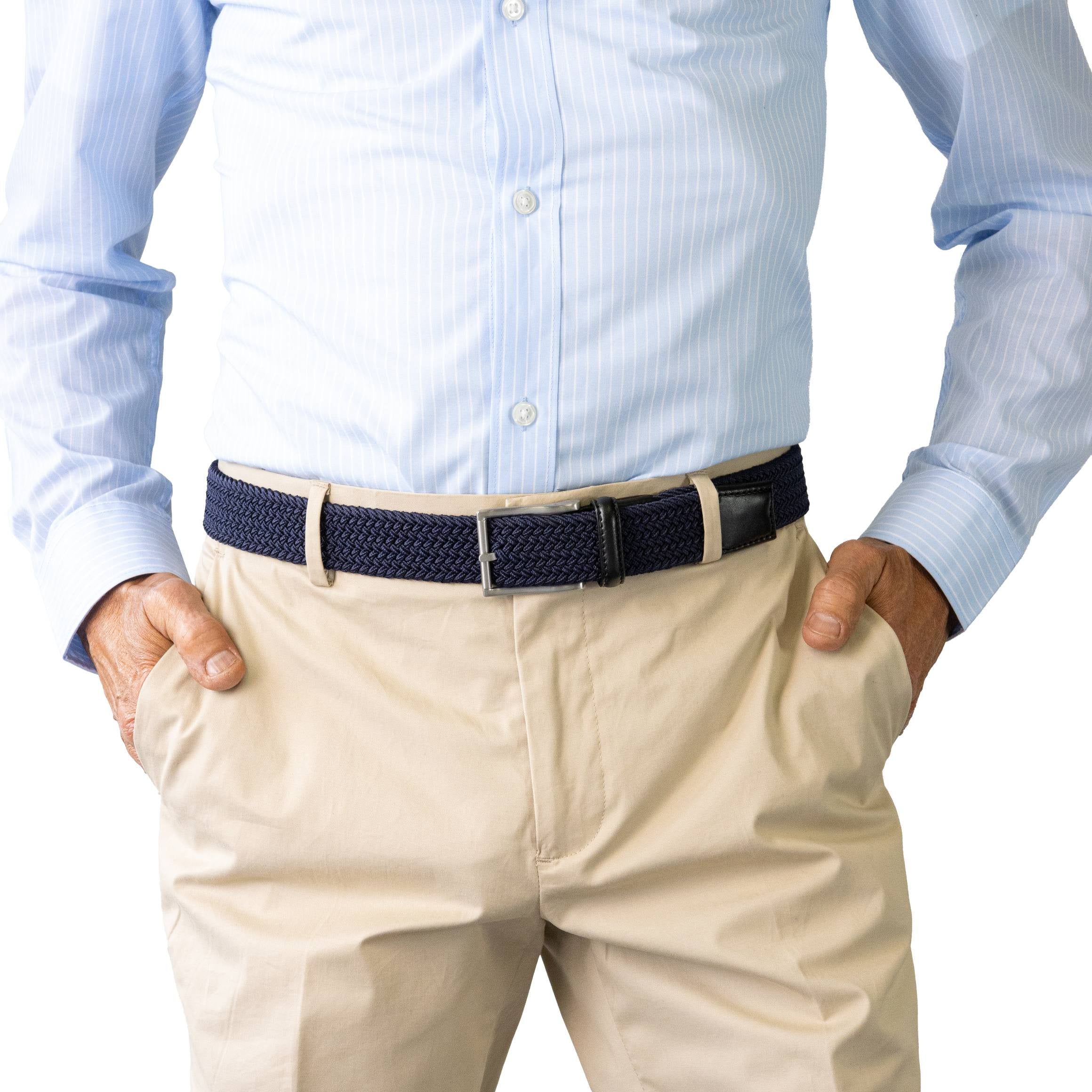 CREW. Casual Stretch Belt.