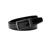 CYPRESS. Patent/Black. Reversible Leather Belt. 35mm width.