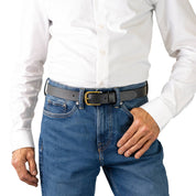 DROVER. Buffalo Leather Belt. 30mm width.
