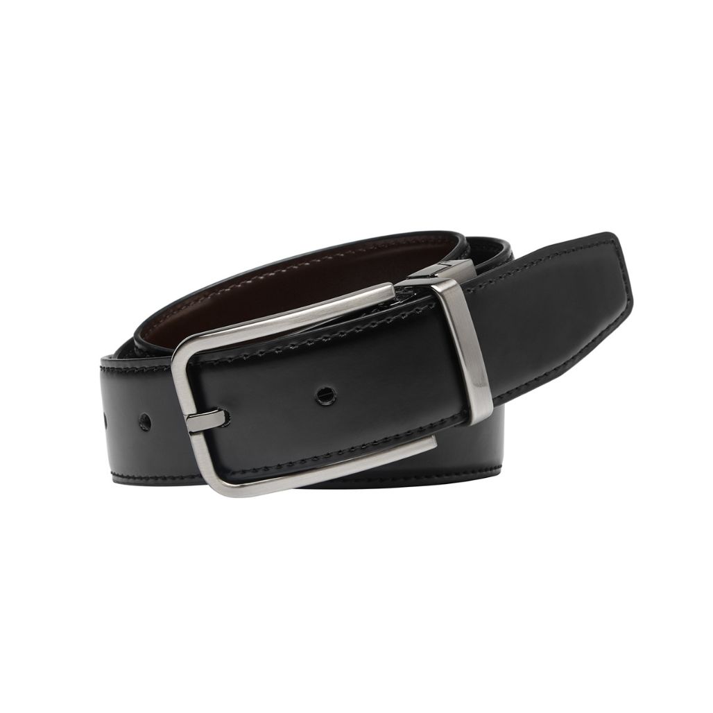 GIO. Reversible Leather Belt. 35mm width.