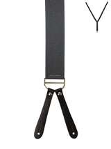 SOLID COLOUR. Suspenders. Leather Ends.