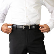HAMILTON. Auto Leather Belt. 35mm width.