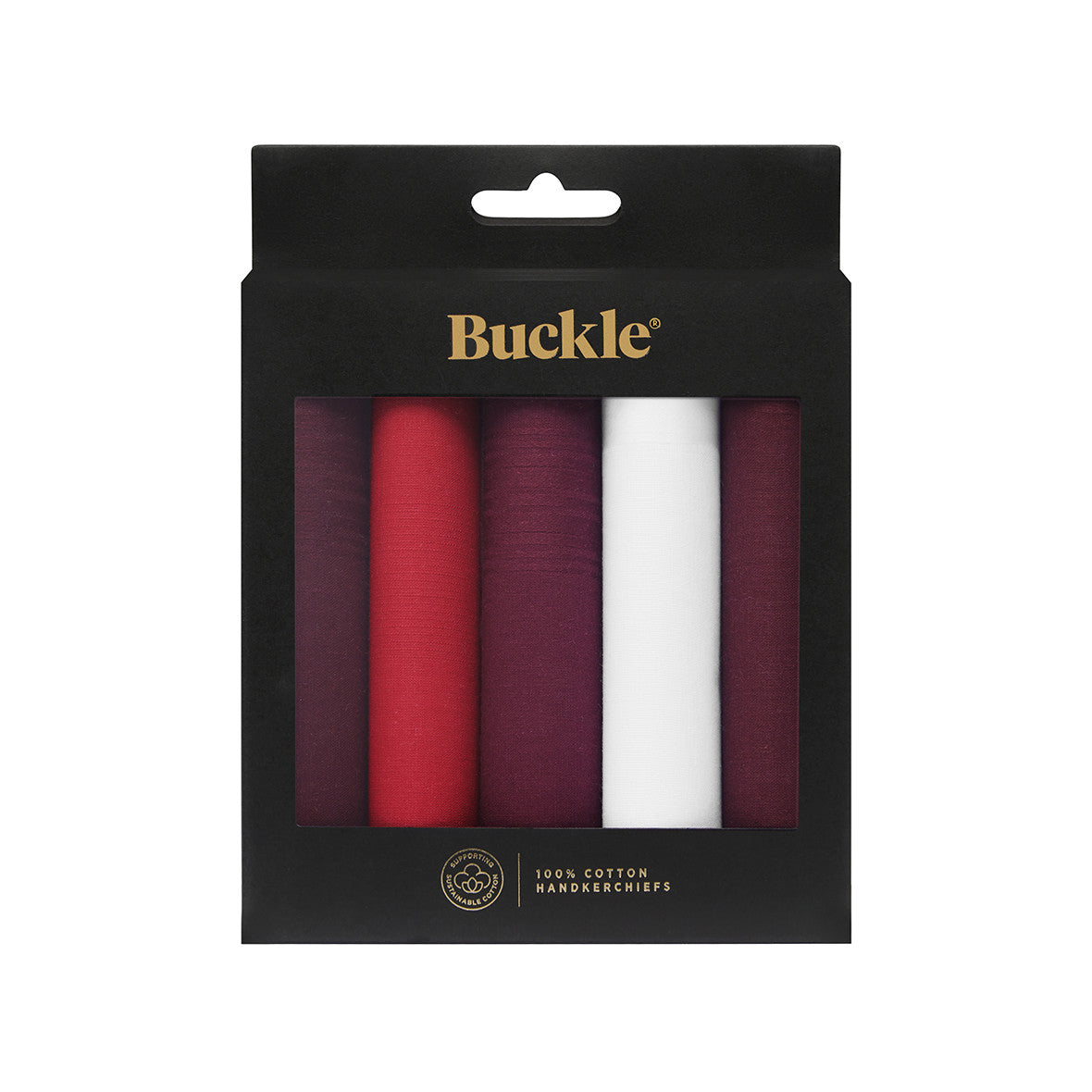 Maroon Hanky 5-pack