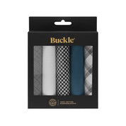 HERITAGE. Assorted 5 Pack. Handkerchiefs.