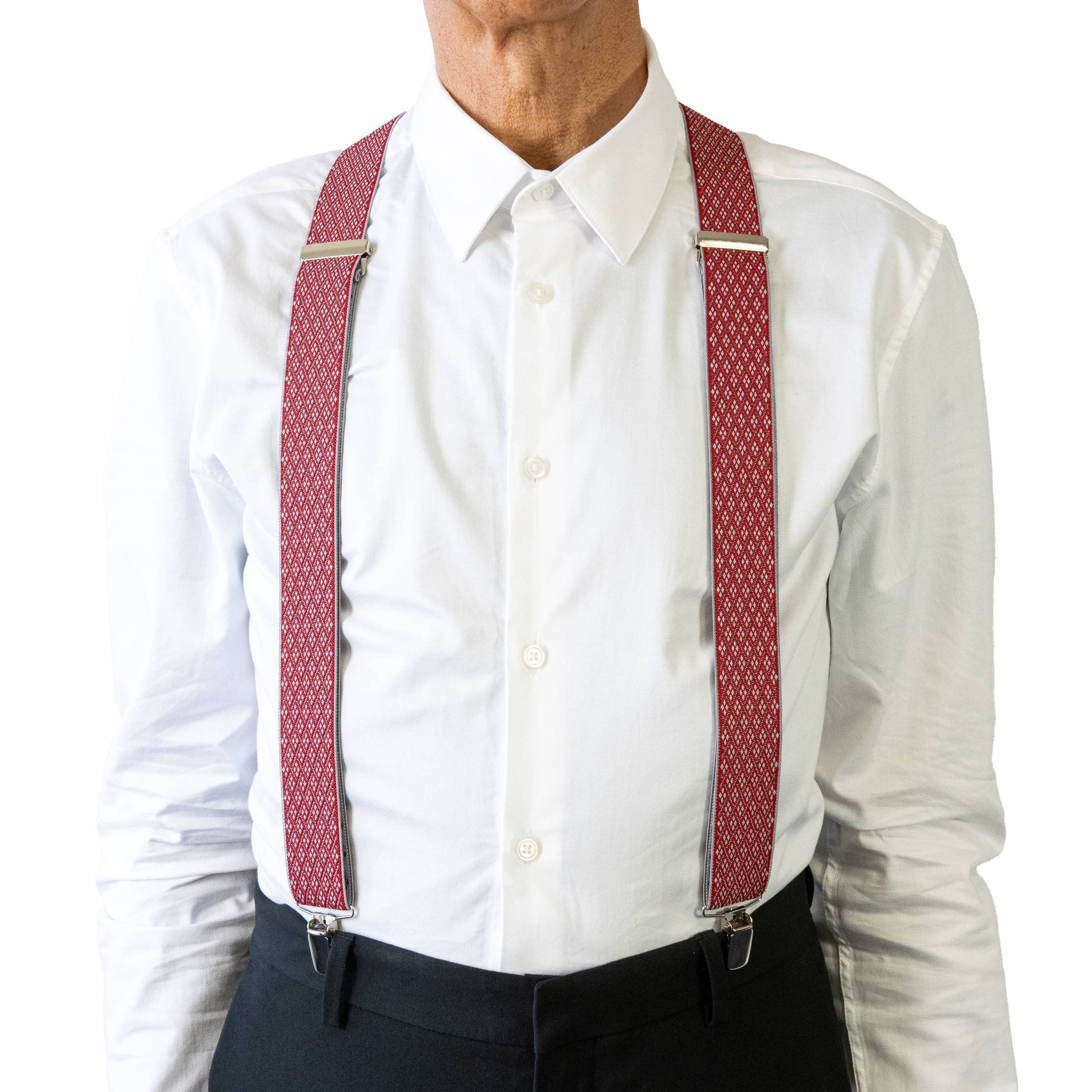 DIAMOND. Suspenders. Nickel Clips.
