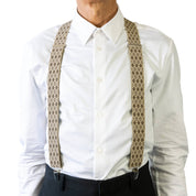 HARLEQUIN. Suspenders. Nickel Clips.