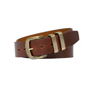 JACKAROO. Full Grain Natural Leather Belt. 38mm width.