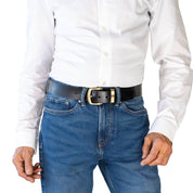 JAMBOREE. Full Grain Natural Leather Belt.
