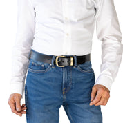 JAMBOREE. Full Grain Natural Leather Belt.