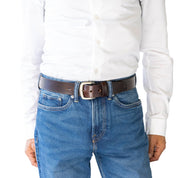 JUMBUCK. Full Grain Natural Leather Belt.
