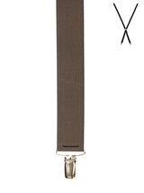 SOLID COLOUR. Suspenders. Nickel Clips.
