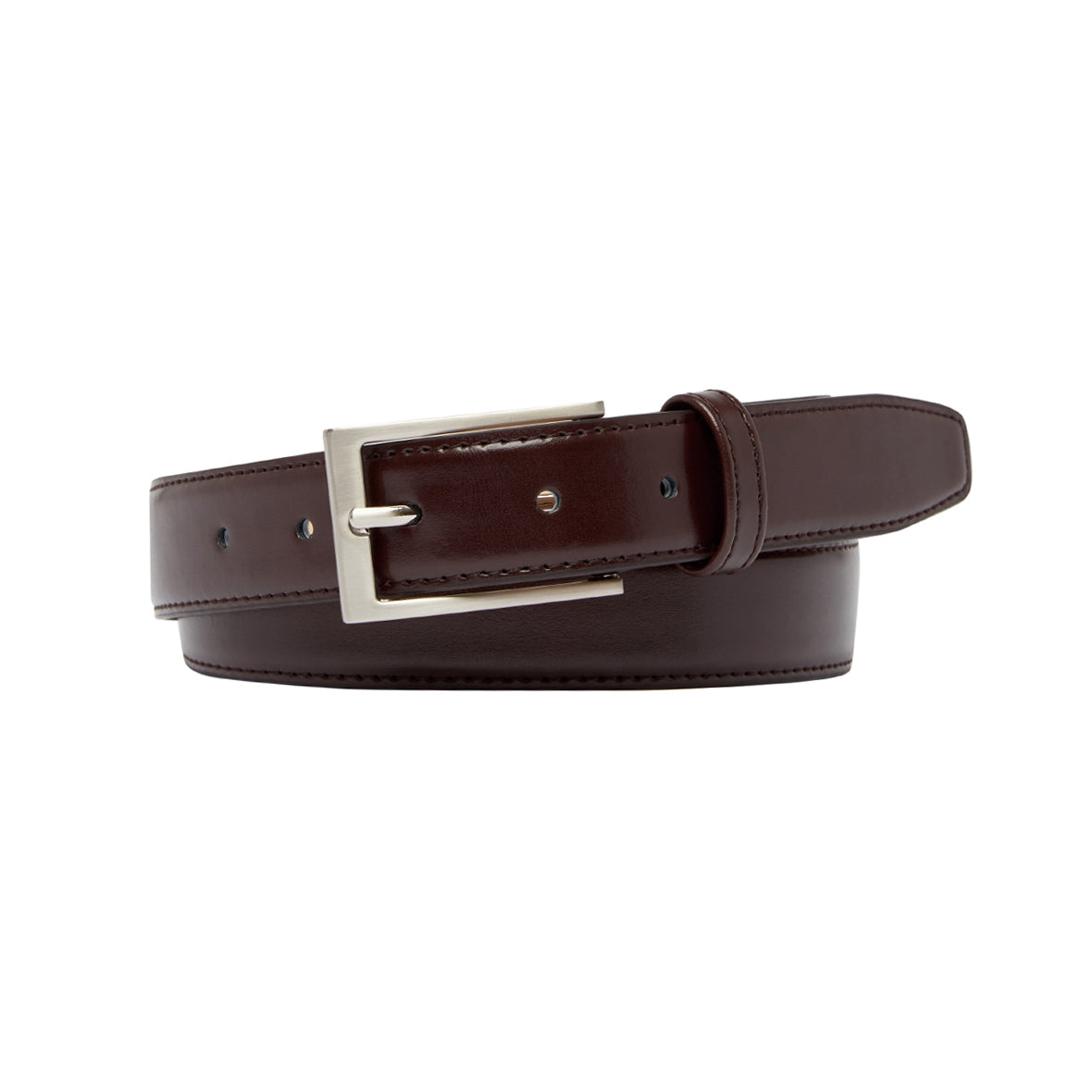 LANDON. Classic Leather Belt. 30mm width.