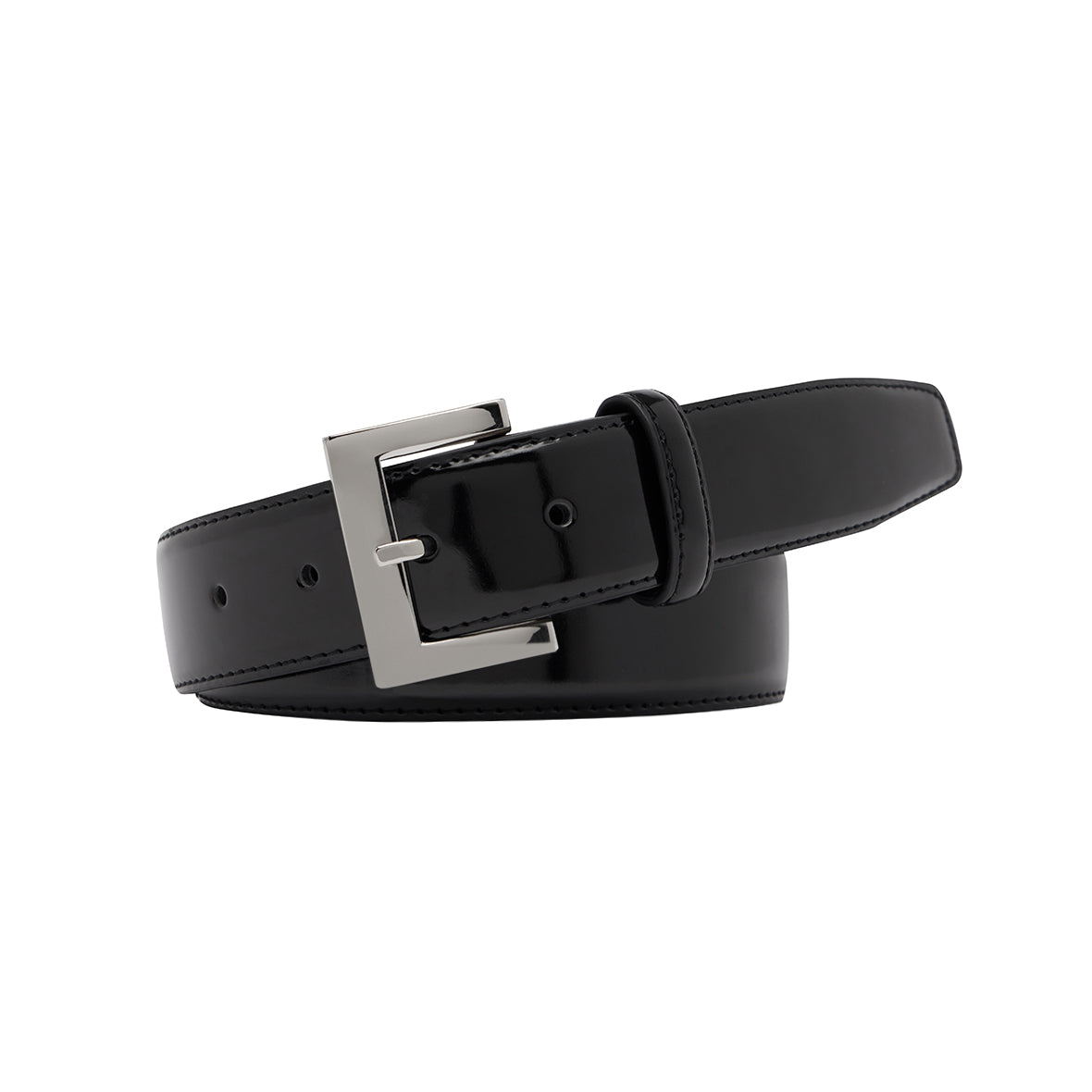 LUNA. Split Cowhide Leather Belt.