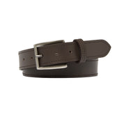 McALLISTER. Solid Hide Buffalo Leather Belt.